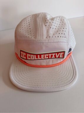 Alter Ego White 5-Panel Cap Adjustable pickleball running Lightweight breathable